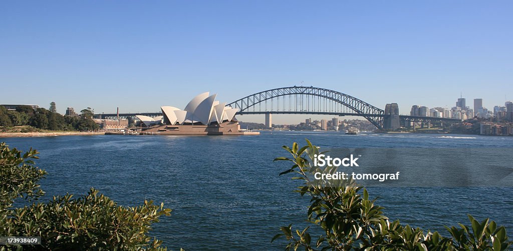 Skyline di Sydney - Foto stock royalty-free di Teatro dell'Opera di Sydney