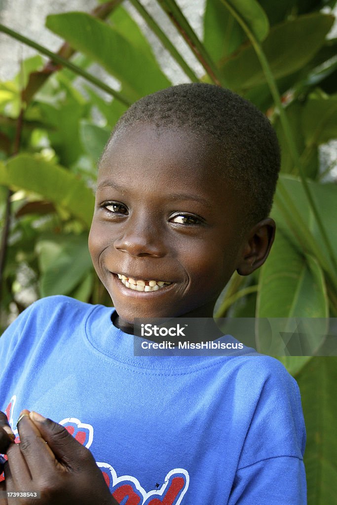 Lächelnd afrikanischen Jungen - Lizenzfrei Afrika Stock-Foto