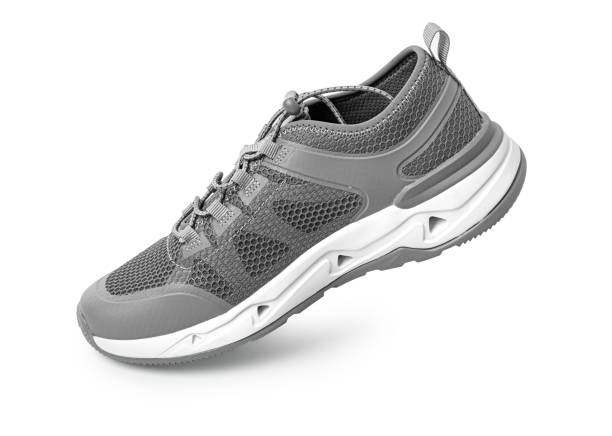 istock Modern sneakers isolated on white background 1739387846