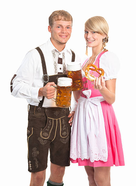 istock Young Beer Fest Visitors smiling 173938797