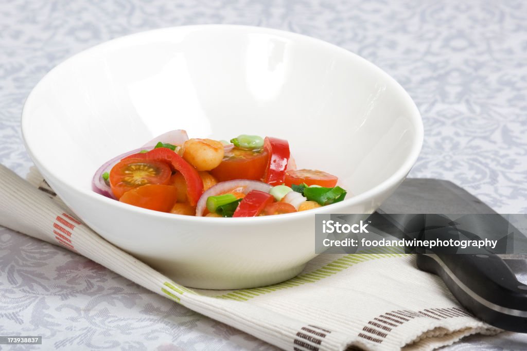 Gnochi com Molho de Tomate - Royalty-free Alimentação Saudável Foto de stock