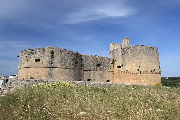 The Castello Aragonese(castle) in Otranto, province of Lecce - Apulia, Italy