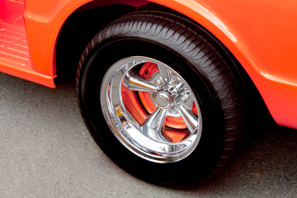 istock Antique Car Tire and Fender 173939151