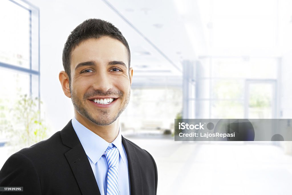 Retrato de um jovem Empresário - Royalty-free Adulto Foto de stock