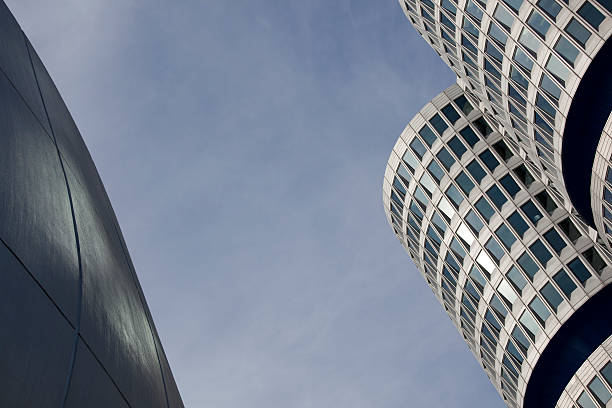 istock Modern business office building skyscraper exterior, Munich Germany 173939689