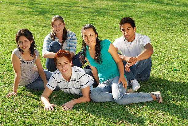 istock Group of friends having fun (series  IX) 173939882