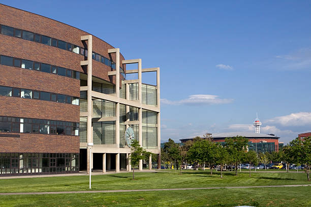 auraria campus da faculdade em denver, colorado - university of colorado - fotografias e filmes do acervo