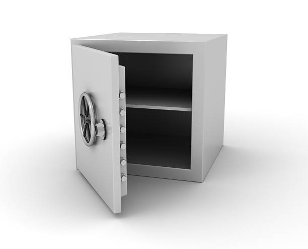 istock Safe in stainless steel 173940244
