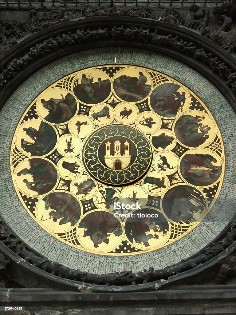 Praga orloj - Foto de stock de Adivinación libre de derechos