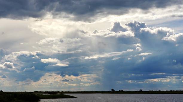 istock A storm is brewing over Chobe National Park with impressive black clouds 1739405753
