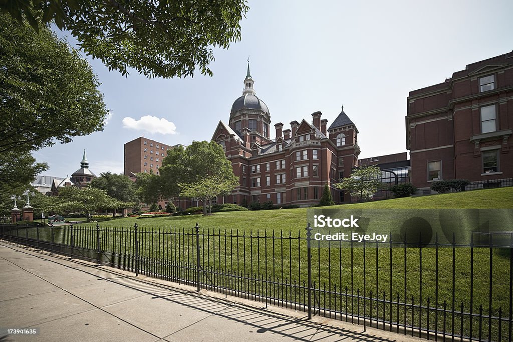 Johns Hopkins Hospital em Baltimore - Foto de stock de Baltimore - Maryland royalty-free