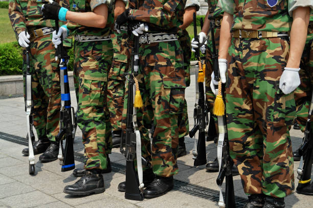 istock South Korean Soldiers 173941655