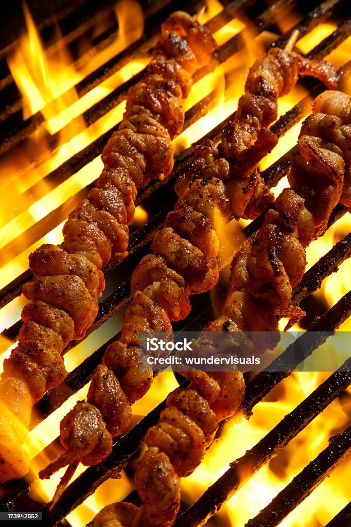 Barbecue di maiale - Foto stock royalty-free di Alimentazione non salutare