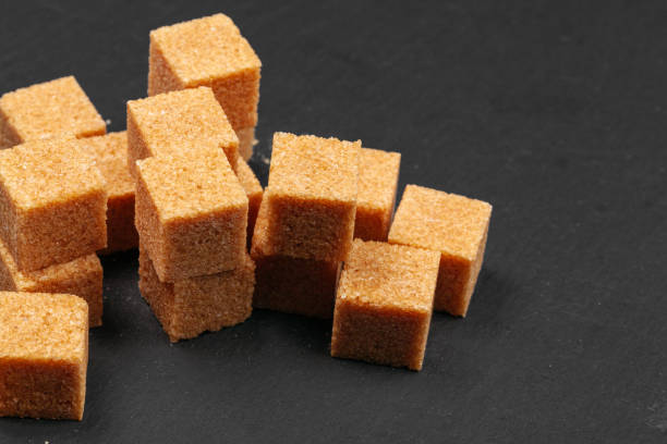 istock Rock sugar on dark background close up 1739433997