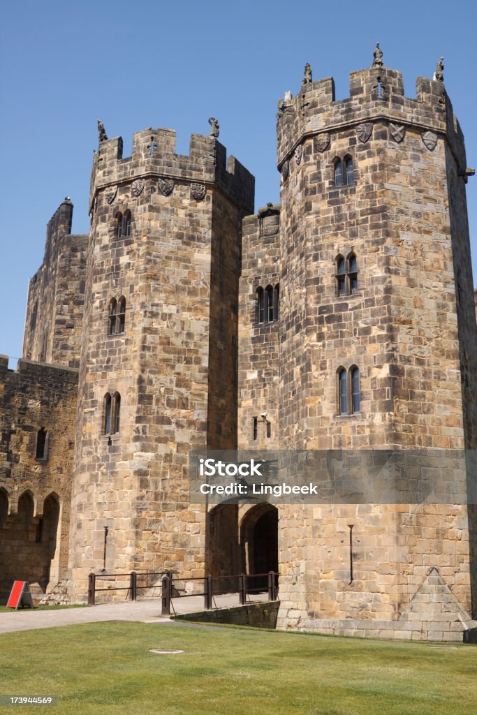 Château d'Alnwick - Photo de Alnwick libre de droits