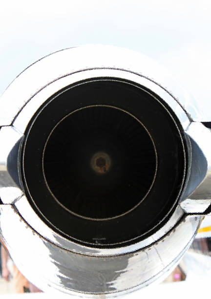 Jet Engine of Boeing 777 Passenger Airplane