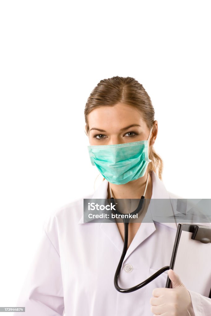 Inspection Sceptical doctor - ready for inspection Doctor Stock Photo