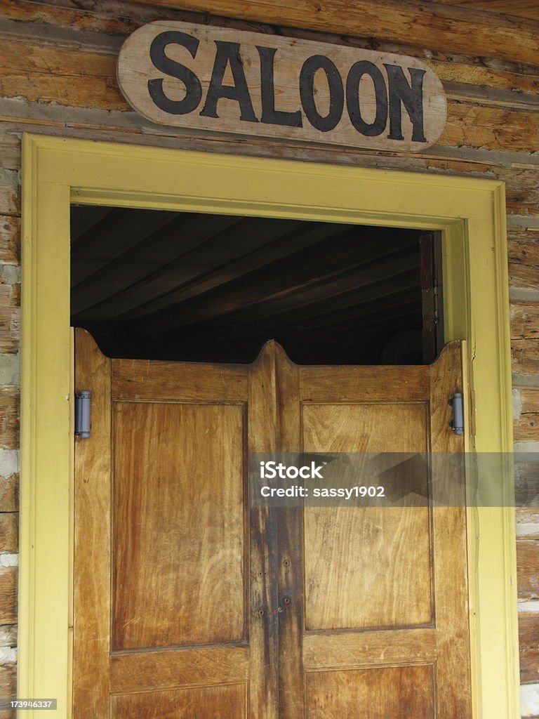 Saloon porta de emergência Close Up de Wild West - Royalty-free Oeste Selvagem Foto de stock