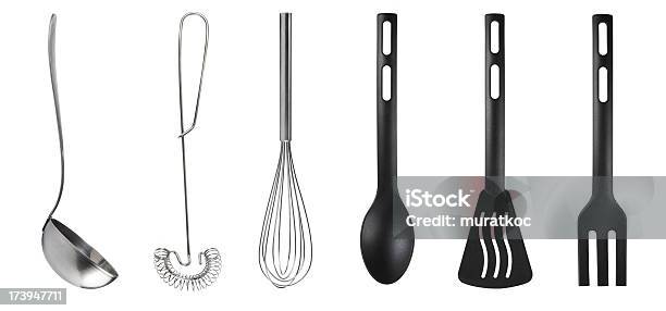 Kitchen Utensils Stock Photo - Download Image Now - Kitchen Utensil, Cut Out, Ladle