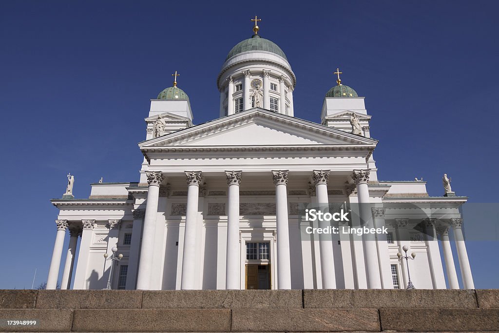 Cattedrale di Helsinki - Foto stock royalty-free di Cattedrale luterana di Helsinki