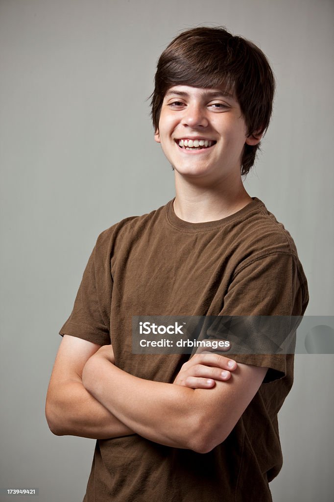 Souriant garçon - Photo de Adolescent libre de droits