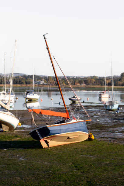 istock A sailing boat at low tide in Chichester Harbour. 1739497824