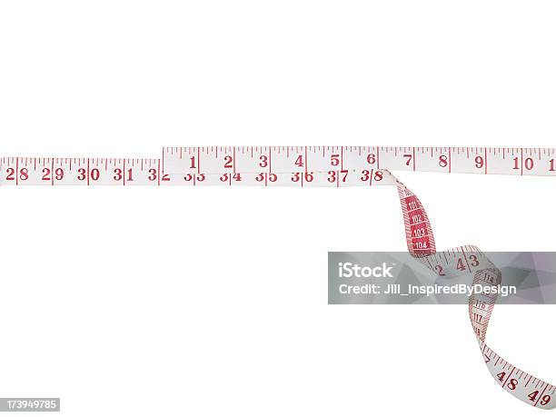 줄자 클리핑 경로를 몸매 관심에 대한 스톡 사진 및 기타 이미지 - 몸매 관심, 빨강, 사진-이미지