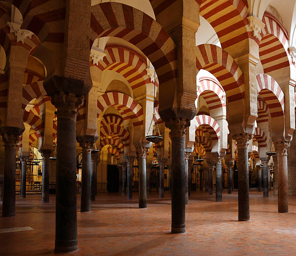 istock Cordoba Meqsquita mosque pillars 173950286
