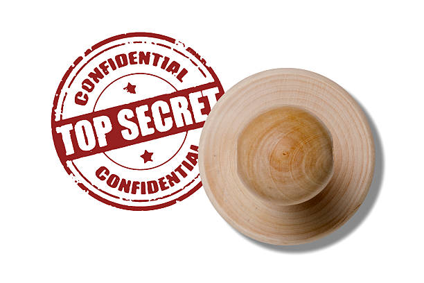 Top Secret Rubber Stamp Top secret rubber stamp. handstamp stock pictures, royalty-free photos & images