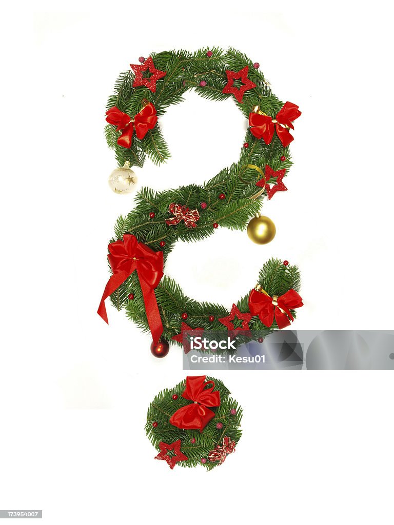 Alfabeto letras de Navidad - Foto de stock de Blanco - Color libre de derechos