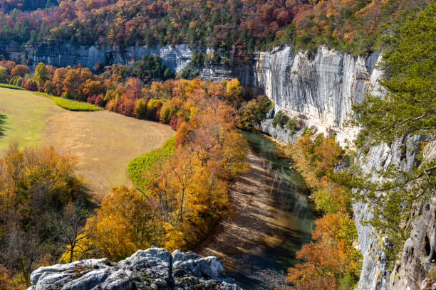 roark bluff, rzeka buffalo - 11311 zdjęcia i obrazy z banku zdjęć