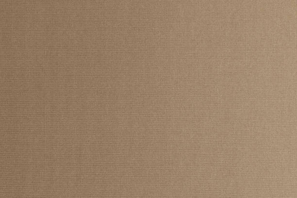 istock Fine authentic silk fabric texture pattern background in shiny light bright yellow gold brown color tone 1739697636