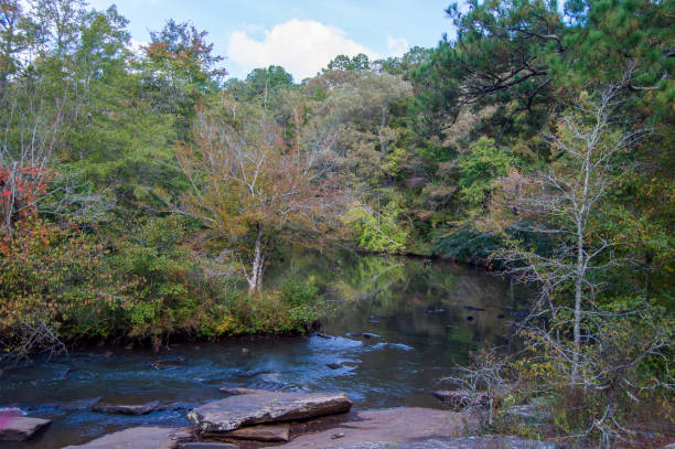 istock Line Creek in Autumn 1739718115