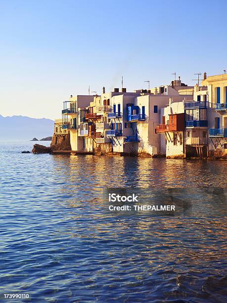 Mikonos Poco Venecia Foto de stock y más banco de imágenes de Agua - Agua, Aldea, Arquitectura