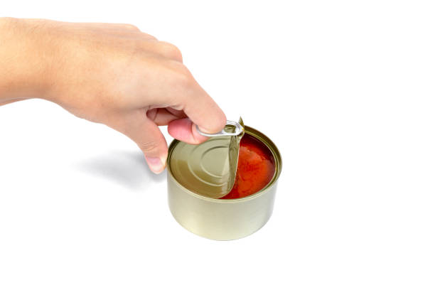 istock hand open canned food isolated on white background 1739967243