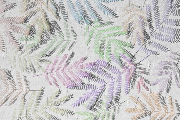 istock colorful leaves pattern on white wall texture,gradient color pastel autumn leaf,ideas graphic design for web or banner 1739995108