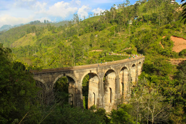 istock Discovering Nine Arch Bridge and the surrounding tea fields in Ella, Sri Lanka 1740011017