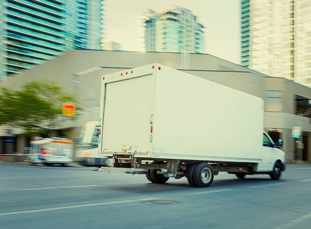 istock delivery truck in toronto 174005350