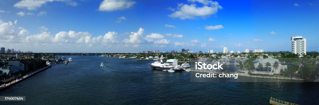 Intracoastal ft lauderdale - Zbiór zdjęć royalty-free (Nieruchomość)