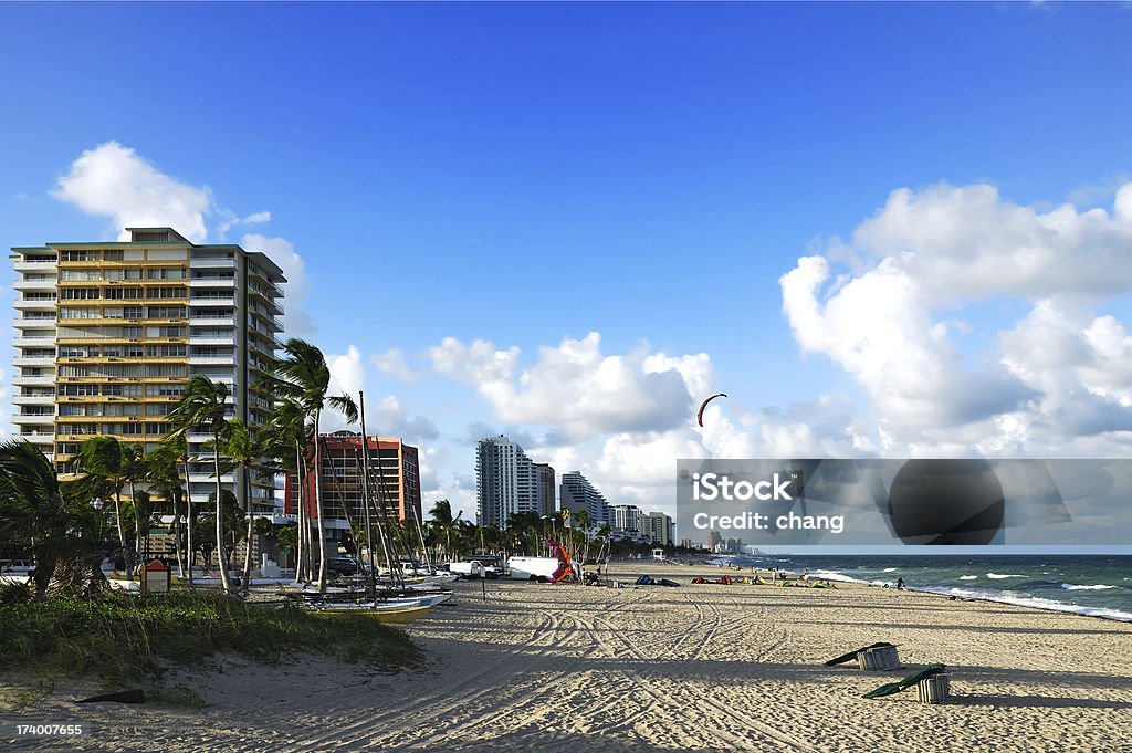 Fort_lauderdale_beach - Lizenzfrei Immobilie Stock-Foto