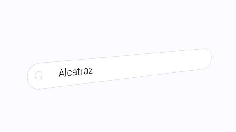 Typing Alcatraz on the Search Engine