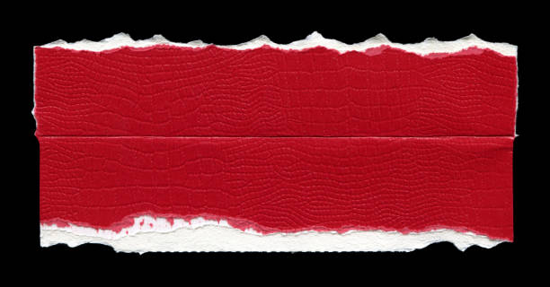 istock Cut or torn paper background textured isolated 1740111696