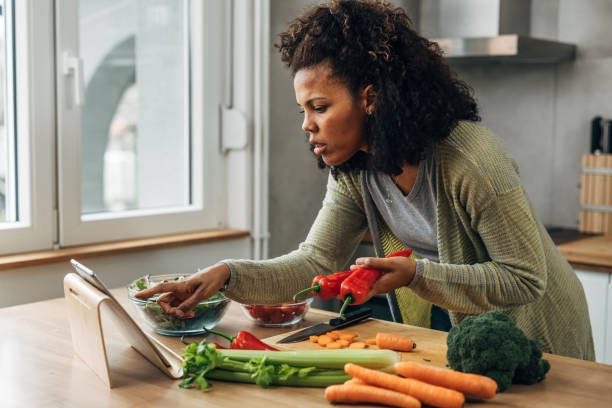istock multiracial woman at home 1740160648