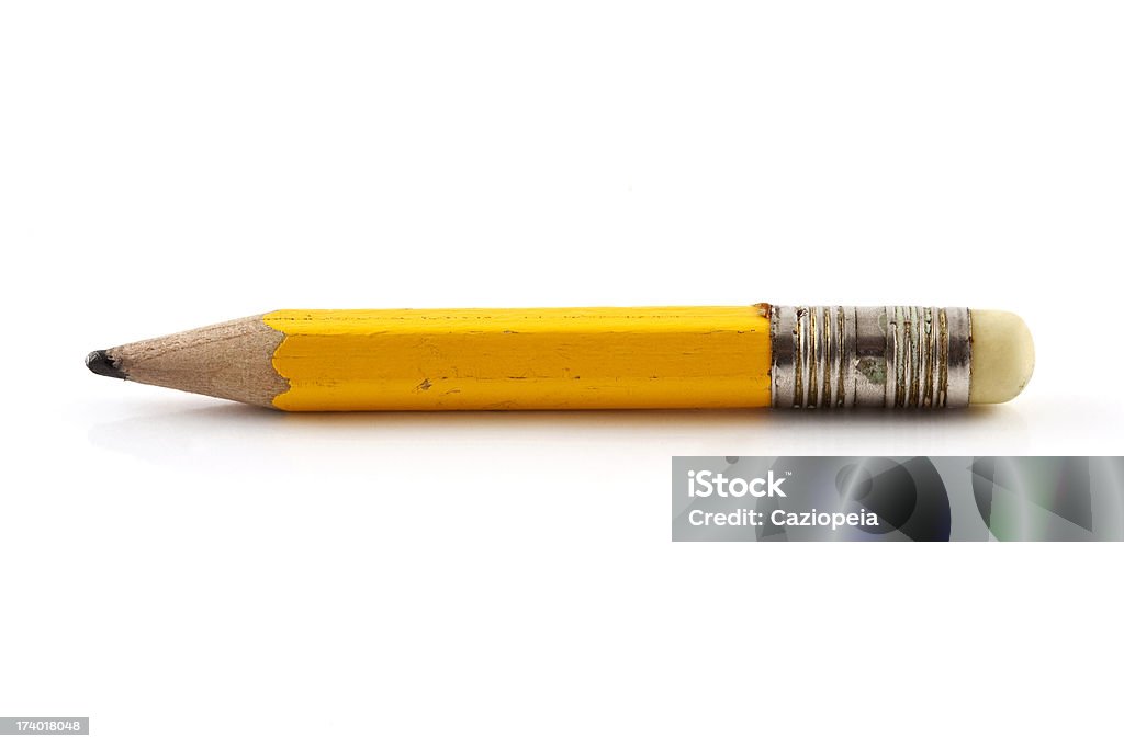 Old lápis - Foto de stock de Lápis royalty-free