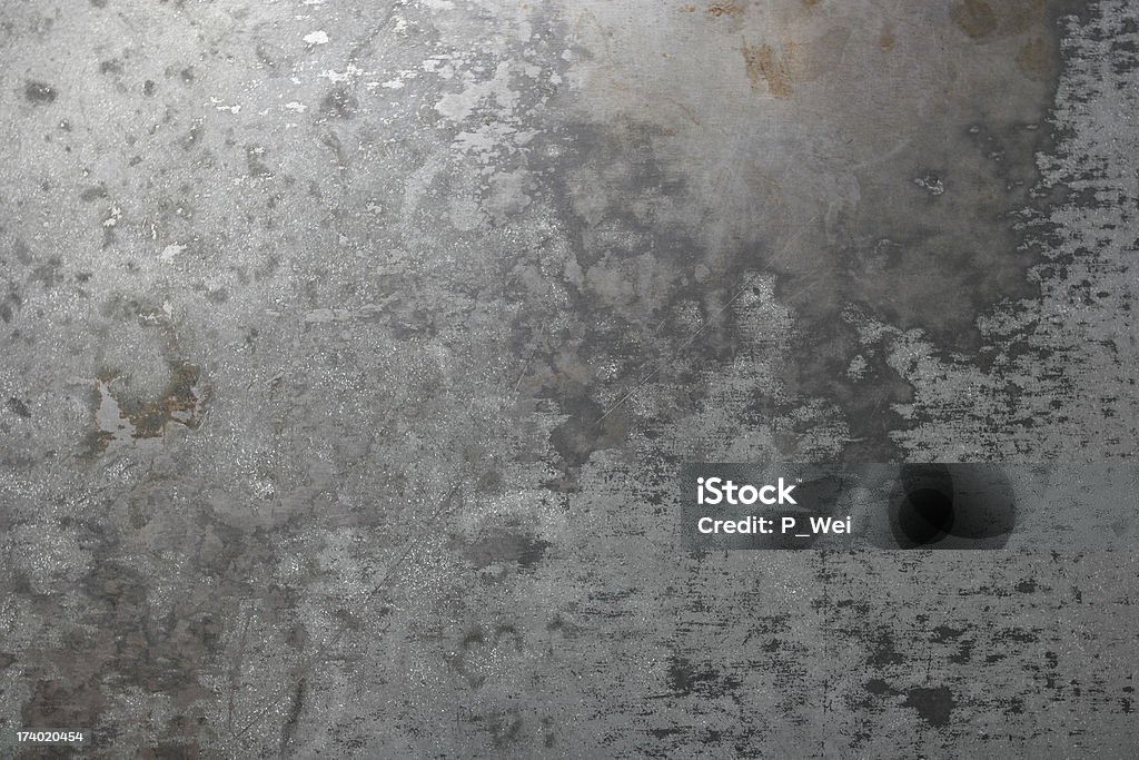 Background: Worn Sheet Metal Sheet metal surface worn from wear and tear. Metal Stock Photo