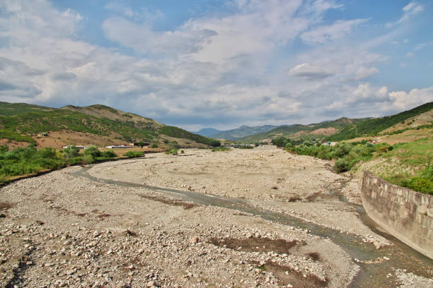 istock The river in Caucasian Mountains, Azerbaijan 1740222746
