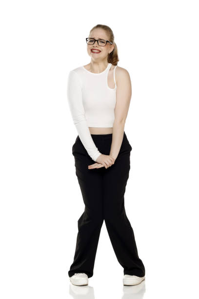 istock young blond woman need a toilet on white background 1740256918