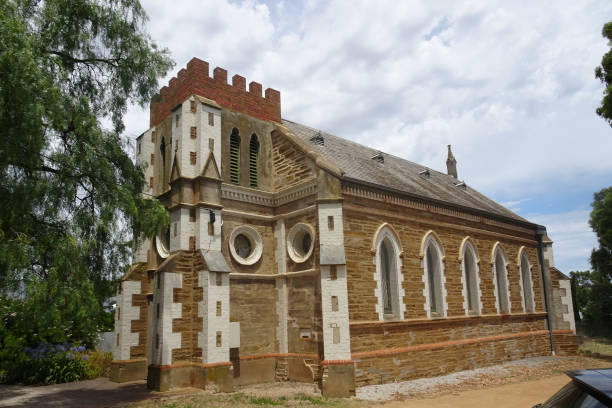 istock church in South Australia , Willunga, Australia 1740260818