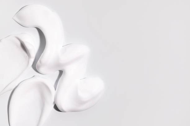 istock texture foam mousse foam cosmetic smear sample on a light background 1740299158