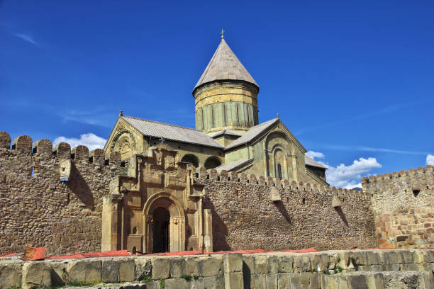 istock The old church in city Mtskheta, Georgia 1740325955